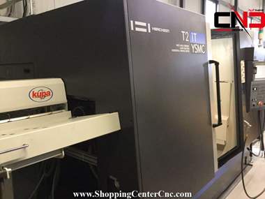 تراش سی ان سی پنج محور HWACHEON T2 1T YSMCساخت کره جنوبی